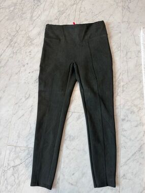 SPANX Olive Green High-Waist Leggings